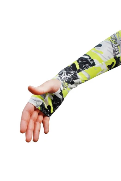 Fisherman Style Camo Green SET Cap+Eldiven+Kolluk+Buff - 6