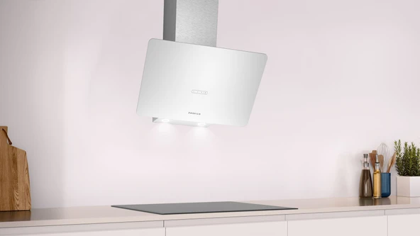 Profilo DVK6J429 Beyaz Cam Duvar Tipi Davlumbaz - Resim 5