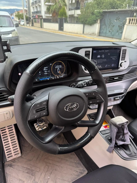 Hyundai İ20 2020-2024 Araca Özel Direksiyon Kılıfı (F1 OLAN Araçlara Uyumludur) - Resim 3