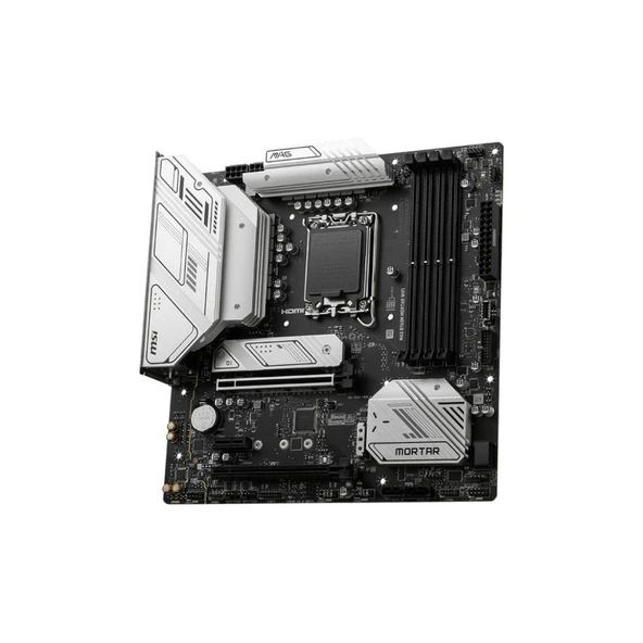 MSI MAG B760M Mortar Wi-Fi Intel LGA1700 DDR5 Micro ATX Anakart - TESHİR - 3