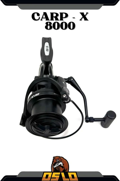 Oslo Carp-X 8000 Baitrunner Sazan Olta Makinesi - 3