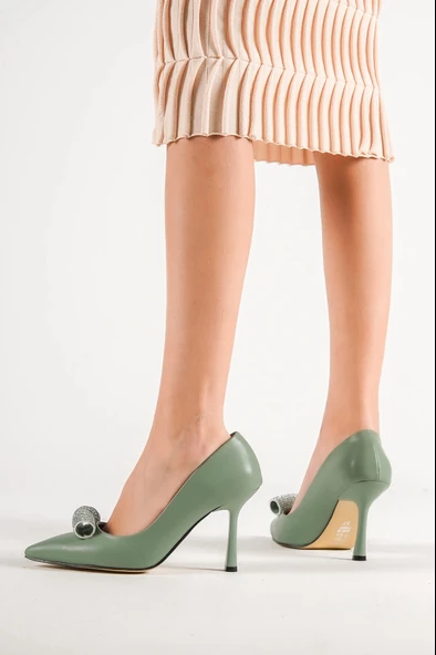 Kadın Topuklu Ayakkabı TR040Y57D - 4