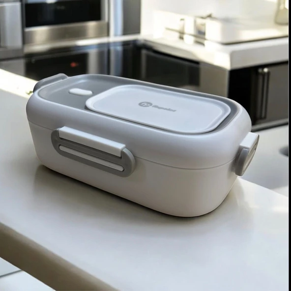 Fixpoint Paslanmaz Çelik Yemek Saklama ve Taşıma Kabı Beyaz 550 ml P-1391