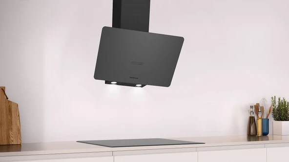 Profilo DVK6J479 Siyah Cam Duvar Tipi Davlumbaz - 5