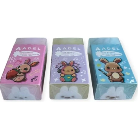 Silgi Sevimli Tavşan - 1 Adet - Resim 2