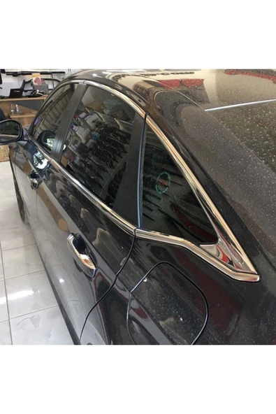 Honda Cıvıc 2022 Fe1 Için Uyumlu Krom Cam Alt Çıtası 8 Parça - 4