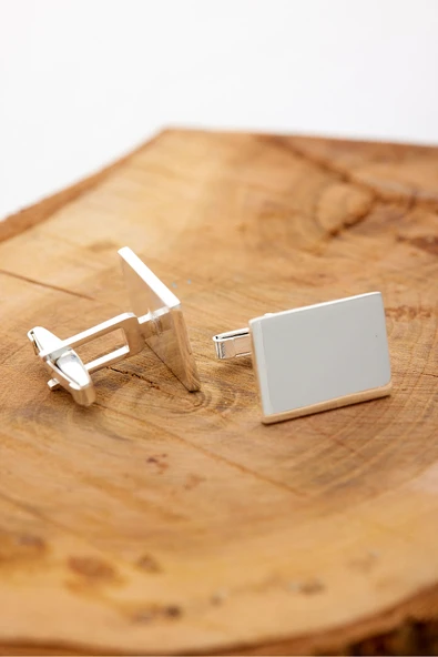 ANDA 925 Ayar Gümüş Kol Düğmesi - 2