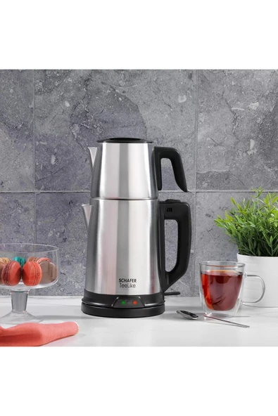Schafer Teelike 1800 w Paslanmaz Çelik Çay Makinesi - 1