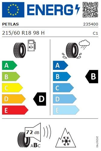 Petlas Snowmaster 2 Sport 215/60 R18 98H Kış Lastiği - 2025 - Resim 2