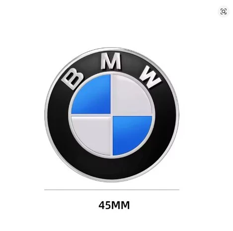 BMW Mavi Logo damla sticker Araba Direksiyon Amblem DAMLA sticker 4,5 CM 45 mm 1 adet - Resim 4