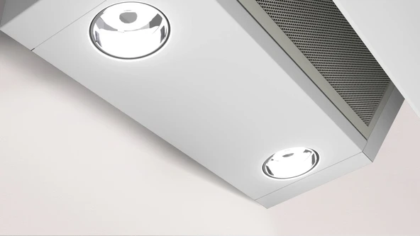 Profilo DVK6J429 Beyaz Cam Duvar Tipi Davlumbaz - Resim 2