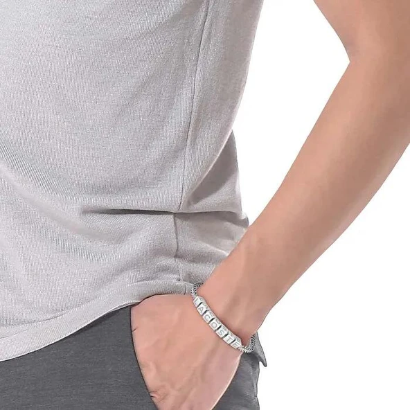 Lacoste LACJ2040521 Erkek Bileklik - Resim 4