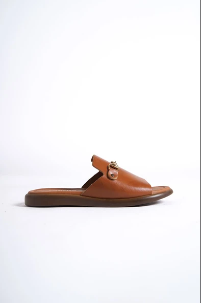 Kadın Hakiki Deri Günlük Terlik TR160Y50T - 4