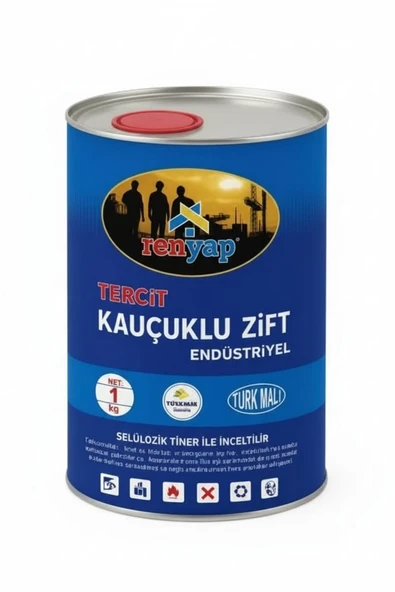 Renyap Kauçuklu Zift İzolasyon Zifti 1 Kg