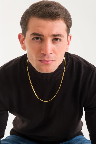 ANDA 925 Ayar Gümüş 18k Altın Kaplamalı Unisex Gurmet Kolye Gurmet Zincir Kolye - Resim 6