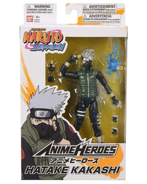 Bandai Anime Heroes Naruto Kakashi Eklemli 16 cm Figür 37008 ürün görseli