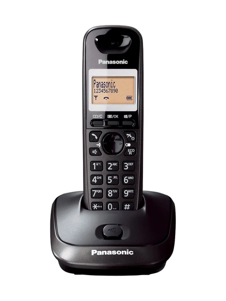 PANASONIC KX-TG 2511 DECT - SİYAH ürün görseli 1
