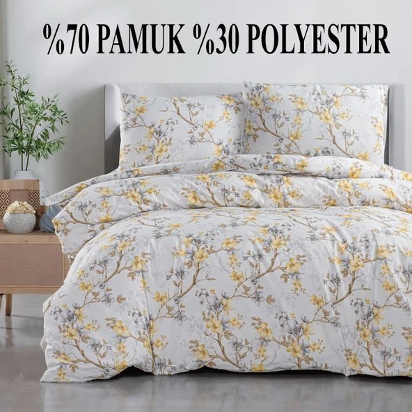 Schafer Chic Çift Kişilik Nevresim Takımı – 200x220 cm Nevresim, 240x260 cm Çarşaf, 2 Yastık Kılıfı - 2