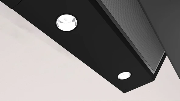 Profilo DVK6J679 Gri Cam Yüzey Duvar Tipi Davlumbaz - Resim 3