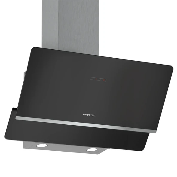 Profilo DVK8J661 Siyah Cam Yüzey 80 Cm Duvar Tipi Davlumbaz ürün görseli