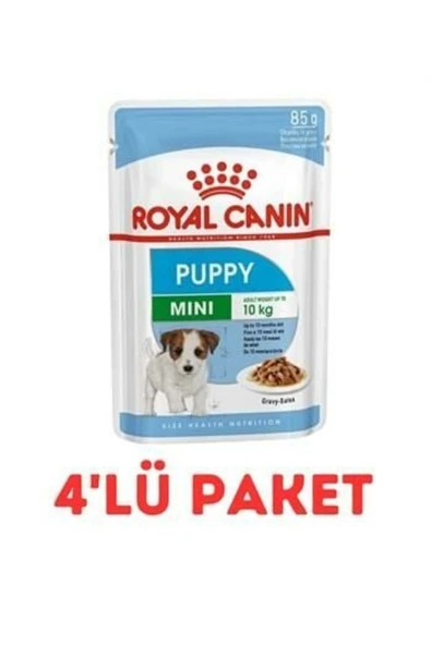Puppy Küçük Irk Yavru Köpek Pouch Konserve 85 Gr 4'Lü Paket ürün görseli