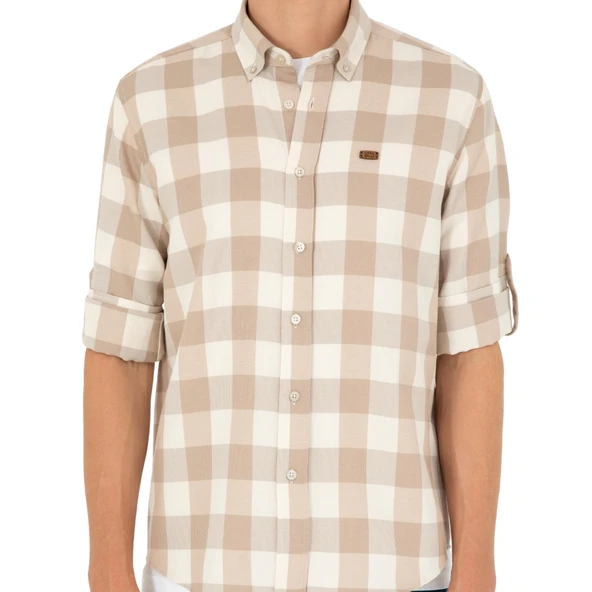 Erkek Taş Uzun Kollu Gömlek 1918936 - Resim 6