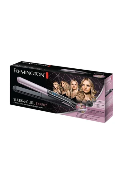 Remington S6700 Sleek Curl Expert Titanyum Seramik Saç Düzleştirici - 2