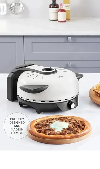 Karaca Gastro 10 In 1 Pizza Ve Lahmacun Makinesi Biodiamond Soft Cream - 1