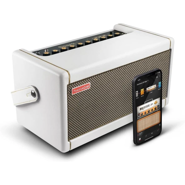 Positive Grid Spark 40 40 Watt Akıllı Gitar Amfisi (Bluetooth® Pearl) - 3