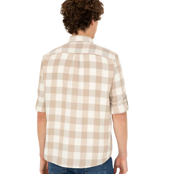 Erkek Taş Uzun Kollu Gömlek 1918936 - Resim 8