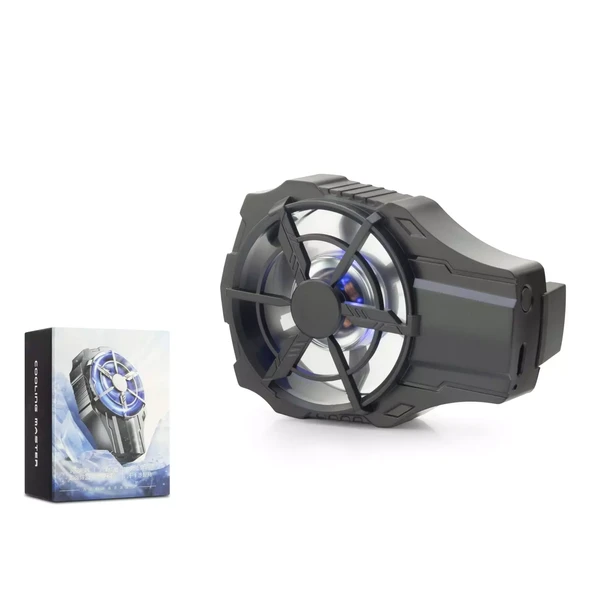 Hadron Hdx4388 Telefon Soğutucu Fan Radyatör + Batarya Siyah - 1