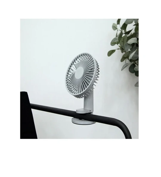 Xiaomi Vh Fan Masaüstü Taşınabilir Şarjlı Fan Vantilatör Mavi - 2