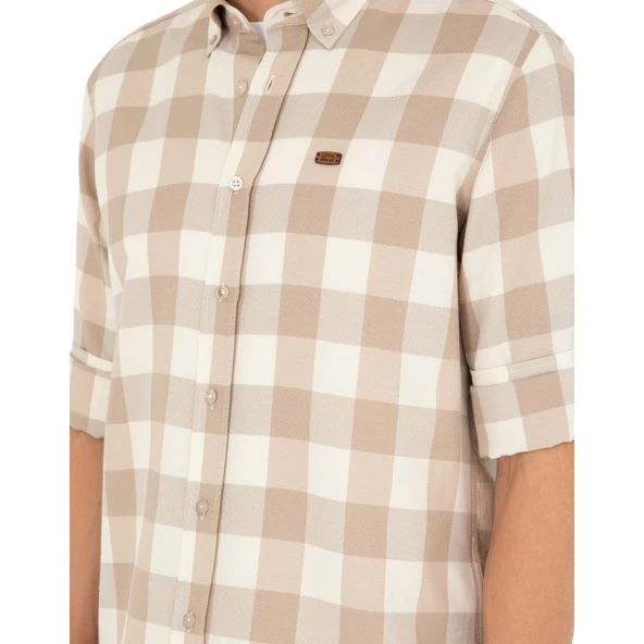 Erkek Taş Uzun Kollu Gömlek 1918936 - Resim 7