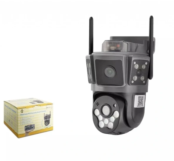 X5-Tech Vn-99 Speed Dome Kamera Wifi 2 3Mp Lens Siyah ürün görseli