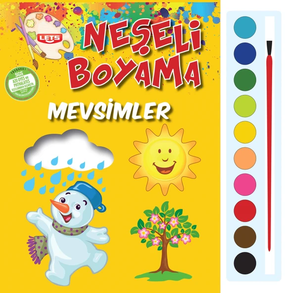 Neşeli Boyama - Mevsimler ürün görseli