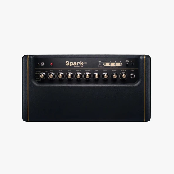 Positive Grid Spark 40 40 Watt Akıllı Gitar Amfisi (Bluetooth® Siyah) - Resim 4