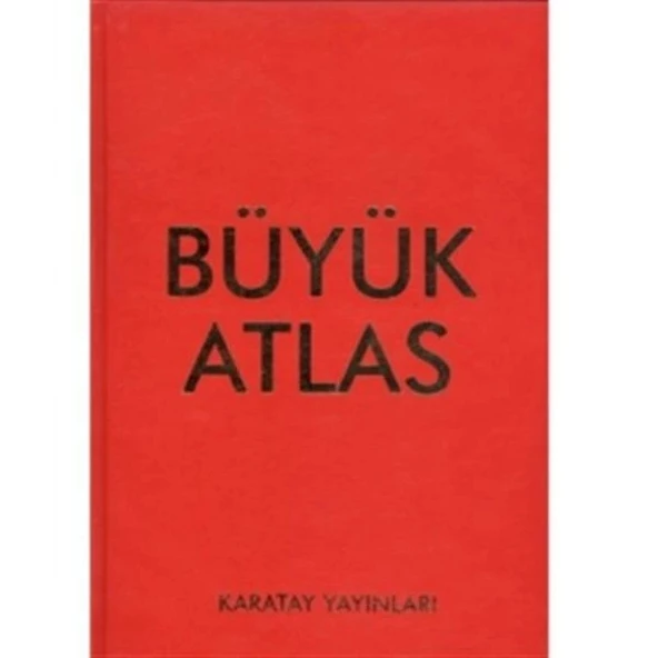 Büyük Atlas - Ciltli ürün görseli