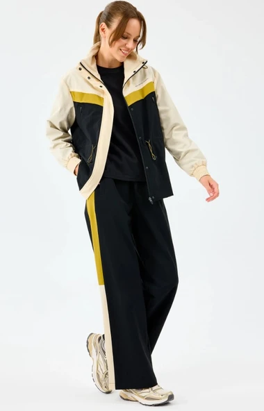 Skechers W Adjustable Waisted Full Zip Micro Jacket S2520208 Kadın Yağmurluk İnce Mont Kadın Mont - Resim 9