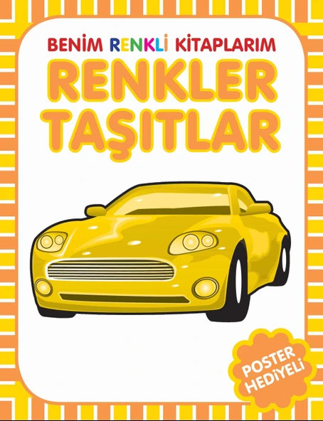 Benim Renkli Kitaplarım Renkler Taşıtlar ürün görseli
