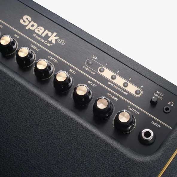 Positive Grid Spark 40 40 Watt Akıllı Gitar Amfisi (Bluetooth® Siyah) - Resim 10