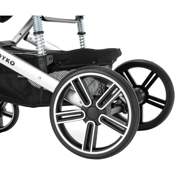 Yoyko Ultimate Gri Silver Travel Sistem Bebek Arabası - Resim 10