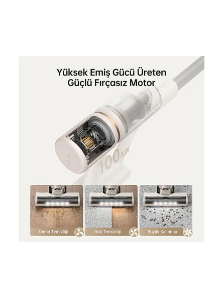 Dreame U10 Şarjlı Dikey Süpürge - Resim 2