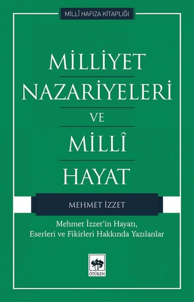 Milliyet Nazariyeleri ve Milli Hayat ürün görseli