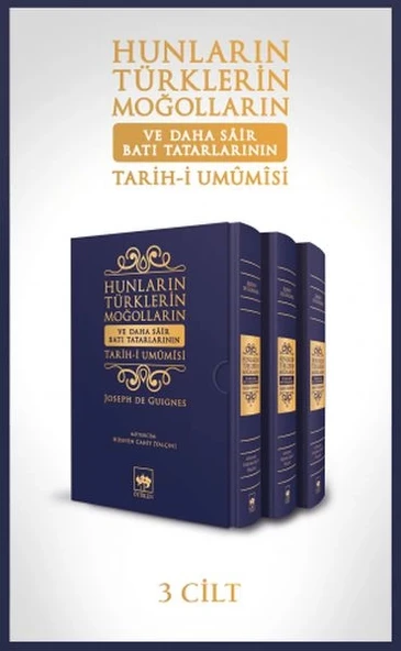 Hunların Türklerin Moğolların ve Daha Sair Batı Tatarlarının Tarih i Umumisi (Ciltli - Kutulu) ürün görseli