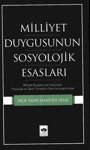 Millet Duygusunun Sosyolojik Esasları ürün görseli