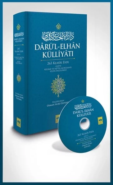 Dârü’l-Elhân Külliyatı - 263 Klasik Eser Güfte Kelime ve Metin Açıklaması Vezin İncelemesi CD Ekli ürün görseli