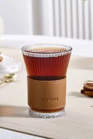 Karaca Leather Cool Touch Latte Bardağı 210 Ml Kahverengi - Resim 4