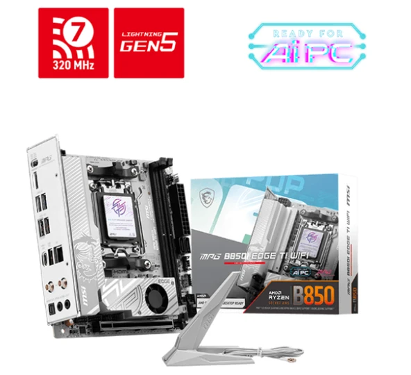 MSI MPG B850I EDGE TI WIFI DDR5 ITX AM5 - Resim 4