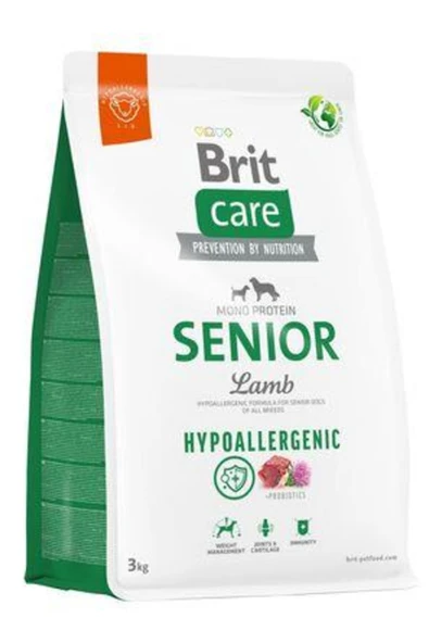 Hipoalerjenik Kuzu Etli Yaşlı Köpek Maması 12kg ürün görseli 1