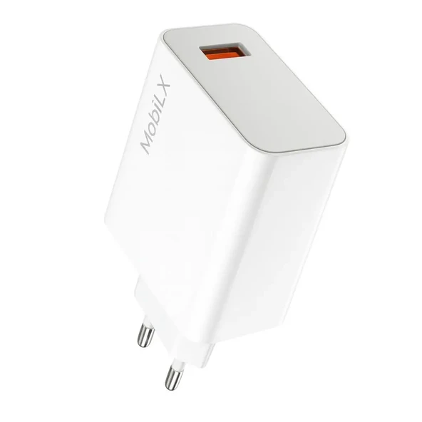 MobiLX M-17 33W Turbo Hızlı Şarj Adaptörü + Type-C USB Kablo | QC 3.0 Destekli - 4